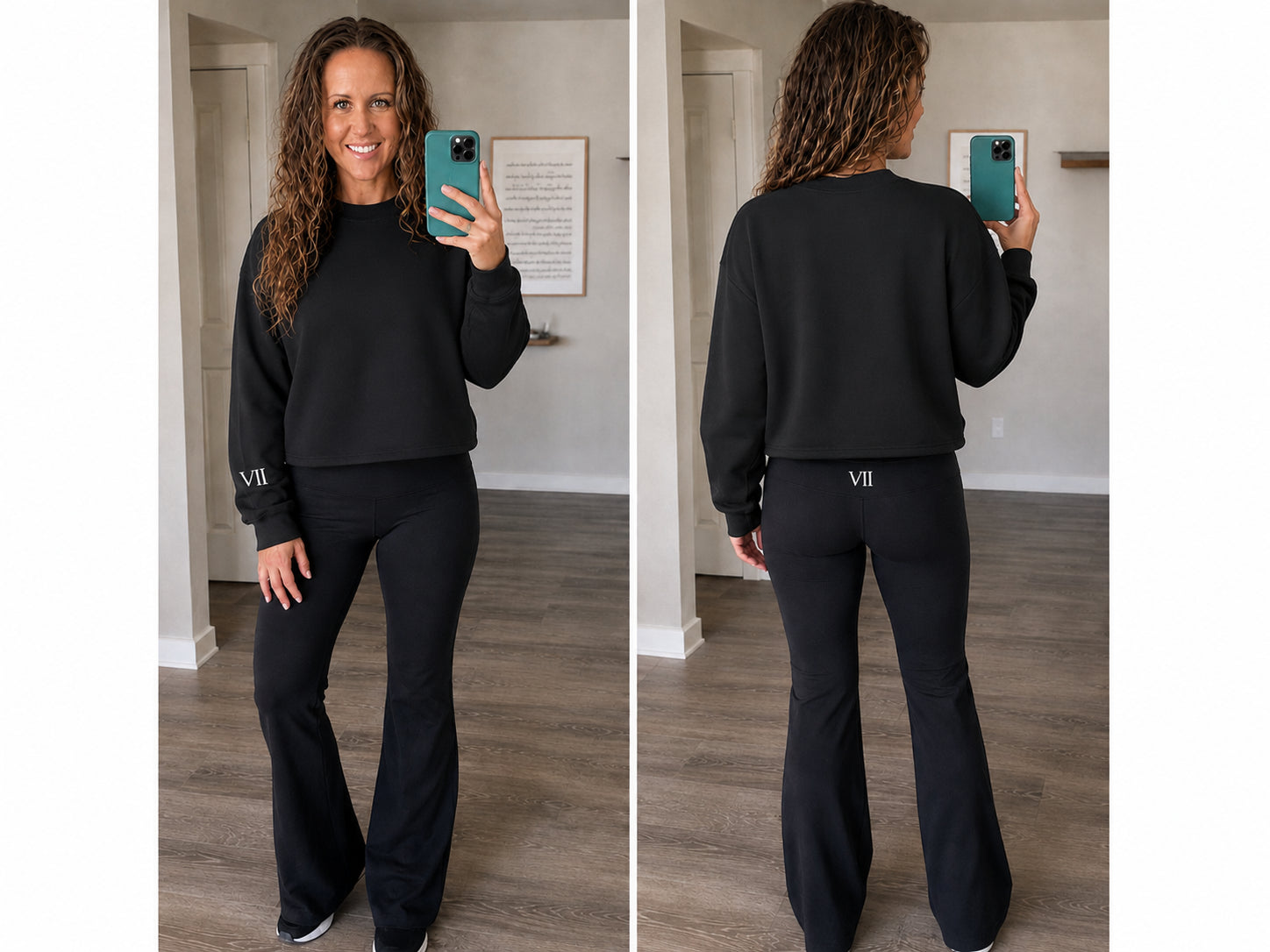 VII High-Rise Flare Leggings