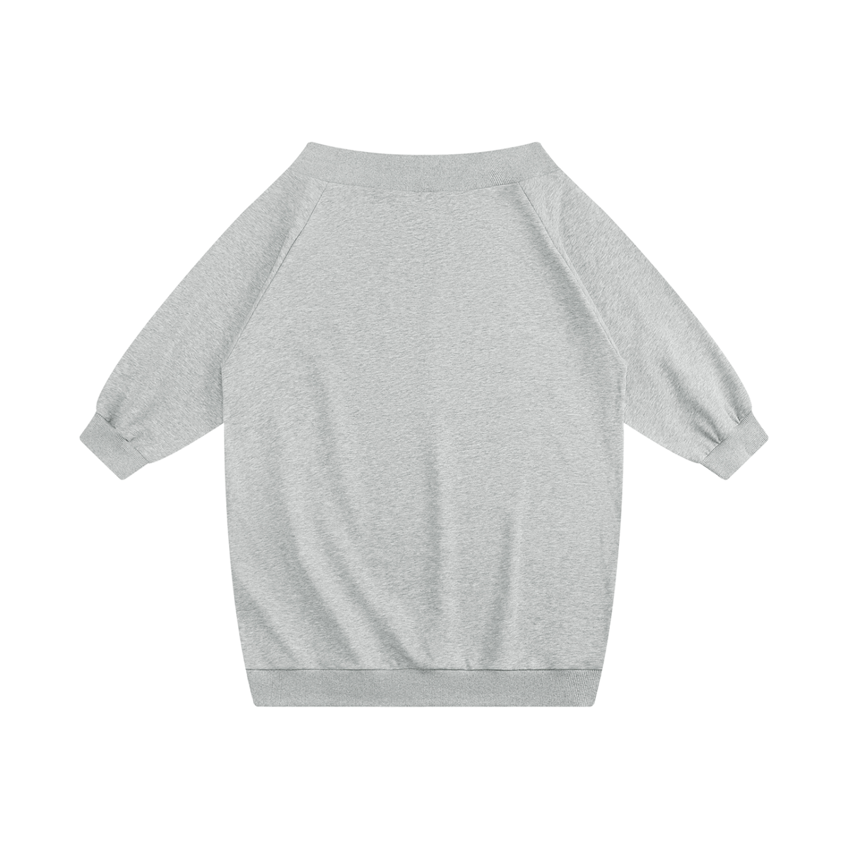 Pilates & Prayer Off-the-Shoulder Sweatshirt Dress | VII Collection