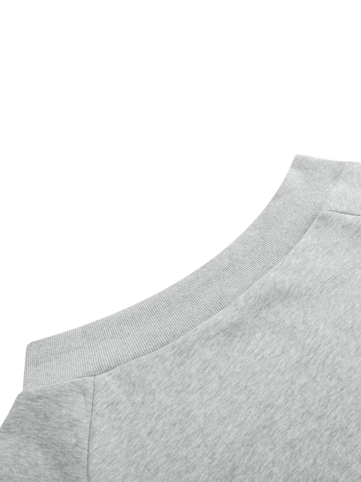 Pilates & Prayer Off-the-Shoulder Sweatshirt Dress | VII Collection
